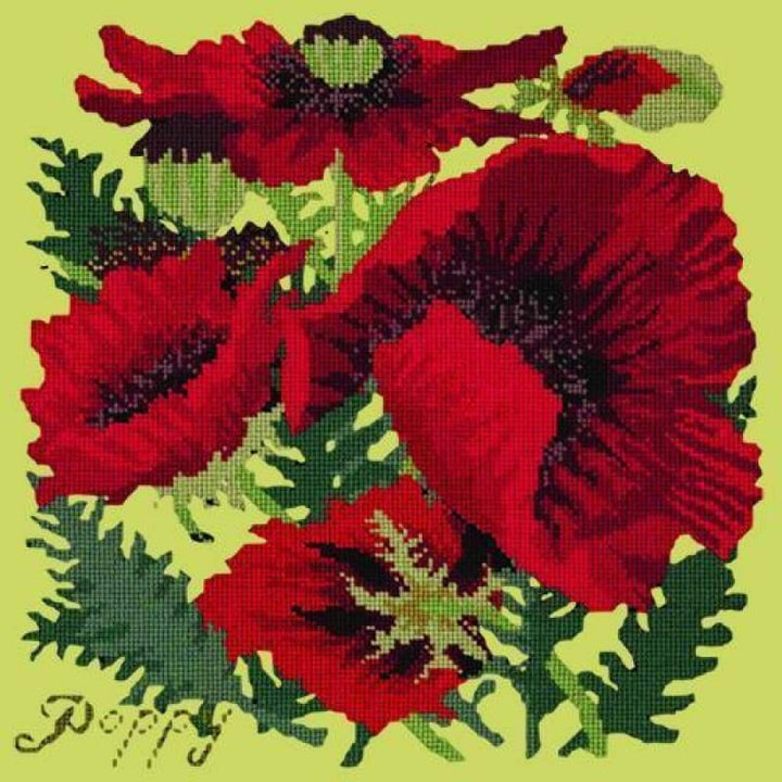 Red Poppy - NEEDLEWORK KITS