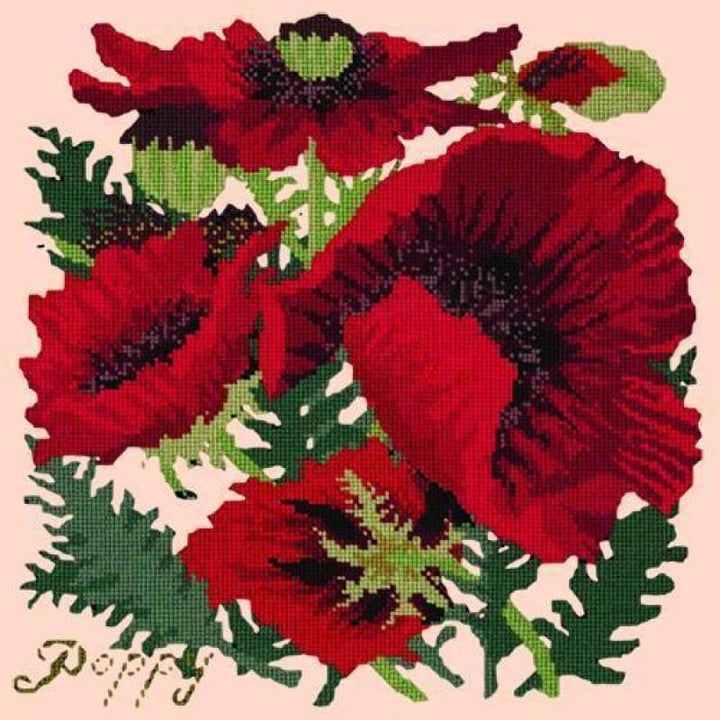 Red Poppy - NEEDLEWORK KITS