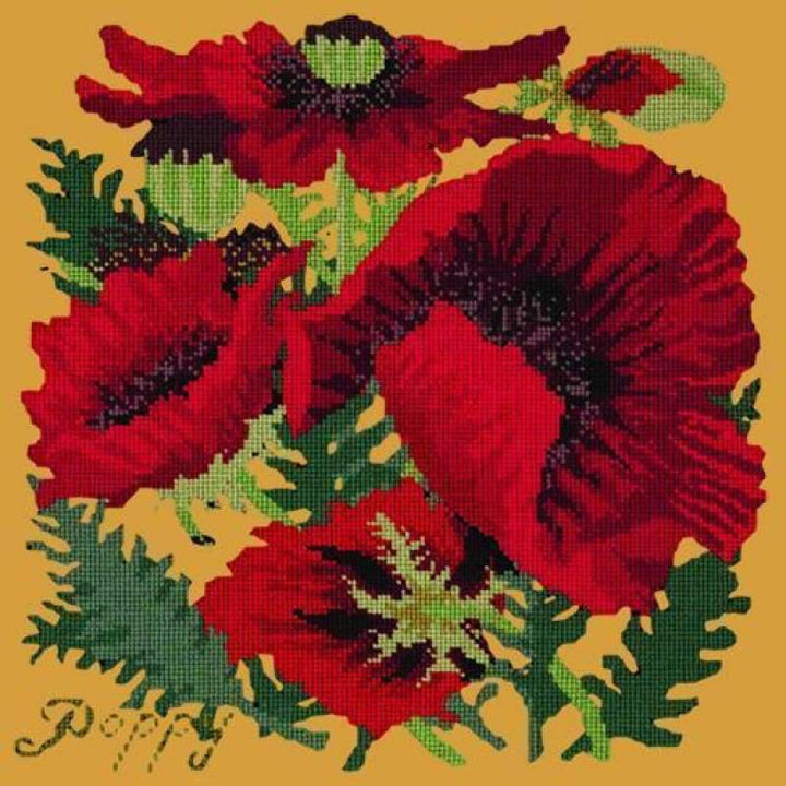 Red Poppy - NEEDLEWORK KITS