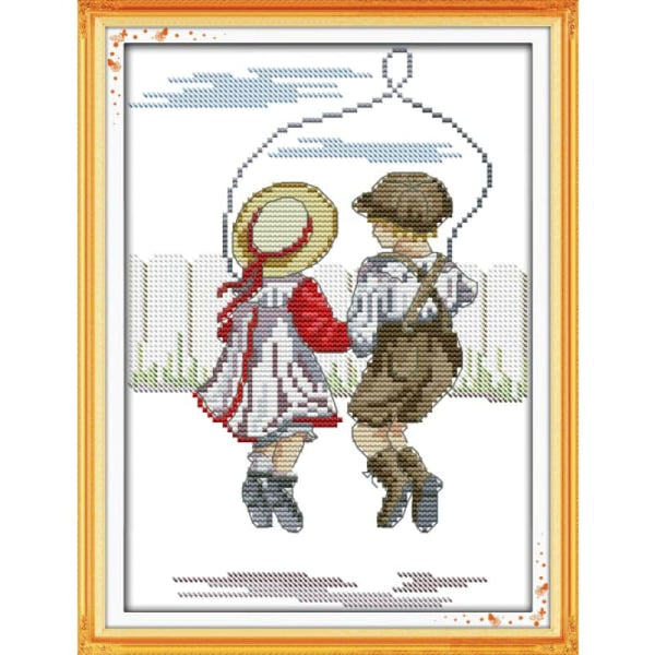 Rope skipping-innocence