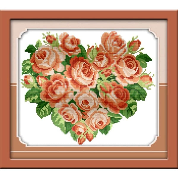 Rose heart(1)Orange
