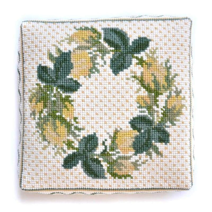 Rosebud Wreath - NEEDLEWORK KITS