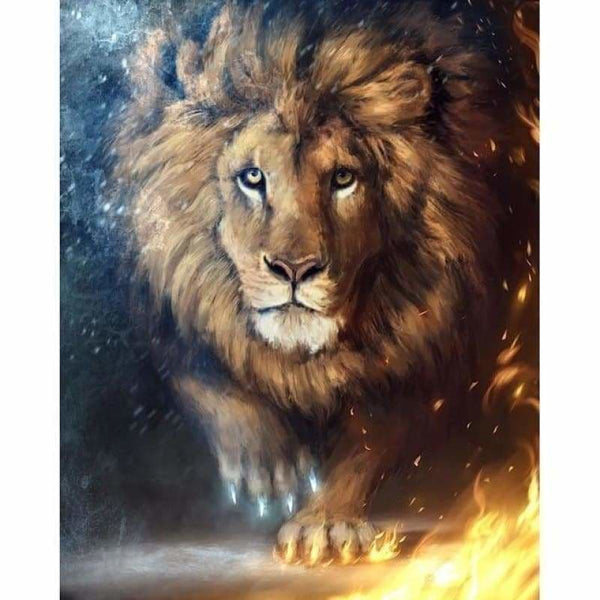 Special Animal Lion Full Drill - 5D Diy Diamond Painting 