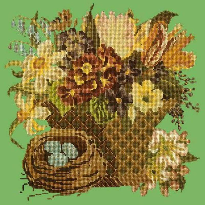 Spring Basket - NEEDLEWORK KITS