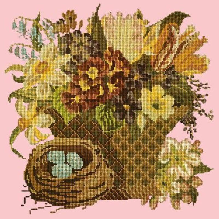 Spring Basket - NEEDLEWORK KITS