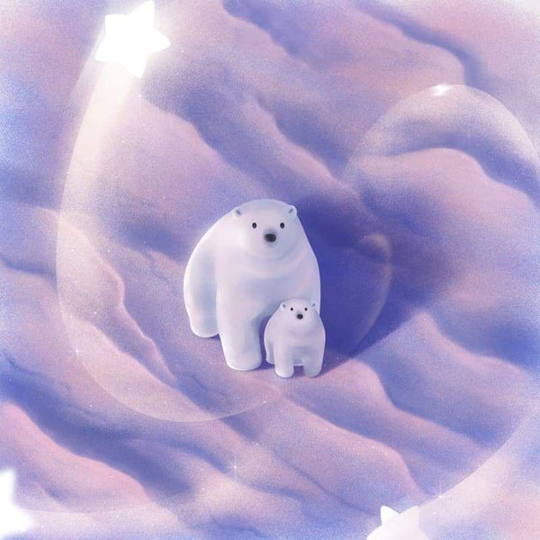 Star Polar Bears - Full Drill Diamond Painting - Special 