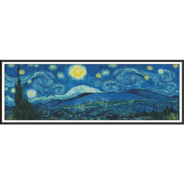 Starry night panorama (van gogh)