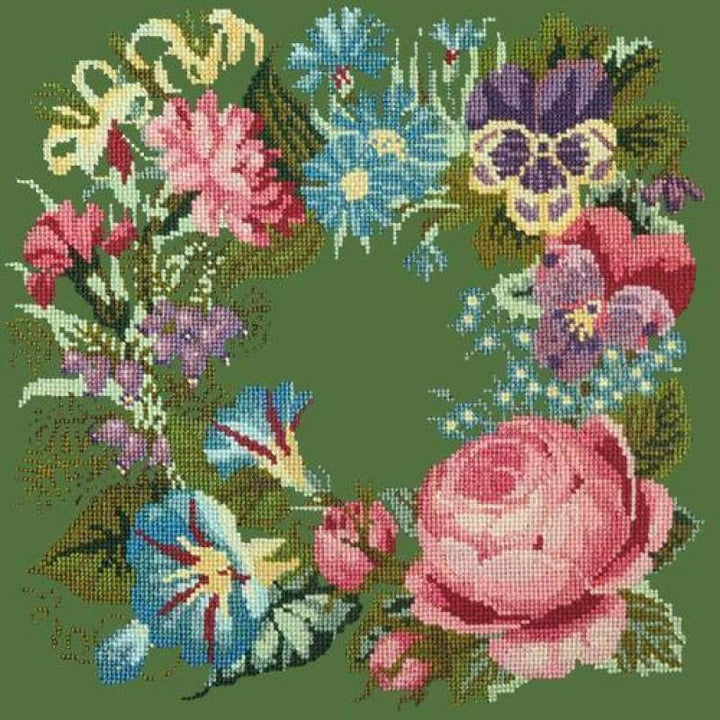 Summer Wreath - NEEDLEWORK KITS