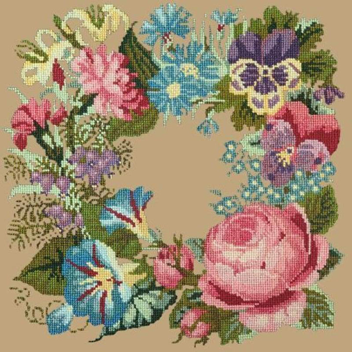 Summer Wreath - NEEDLEWORK KITS