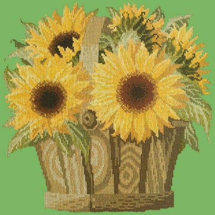 Sunflower Basket - NEEDLEWORK KITS