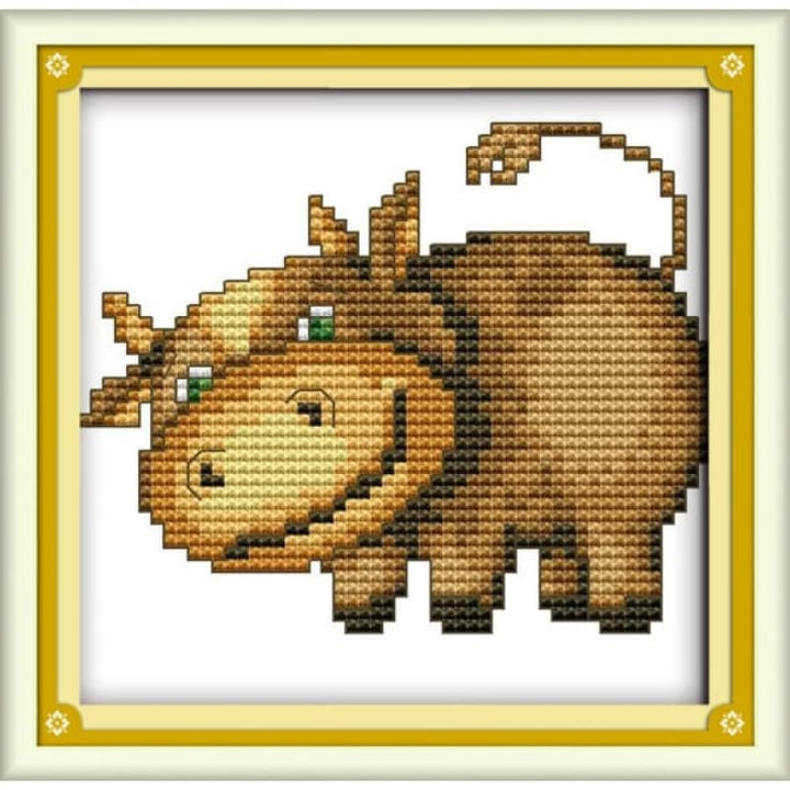 The baby hippopotamus