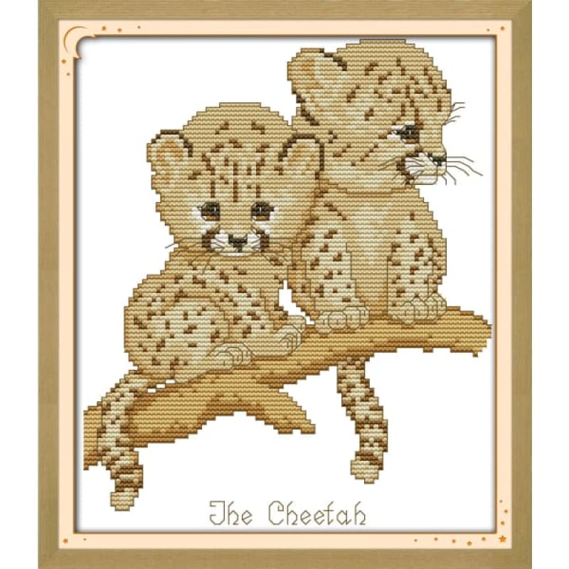 Order Cheetah Cross Stitch Kits | Needlework Australia – NEEDLEWORK KITS