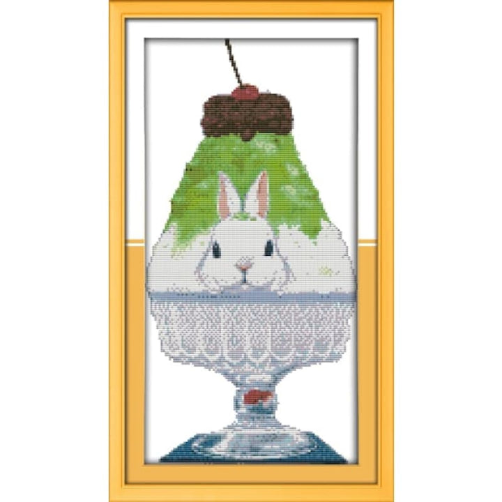 The rabbit ice cream