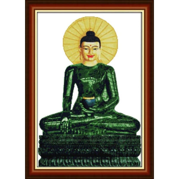 The universe peace big jade buddha