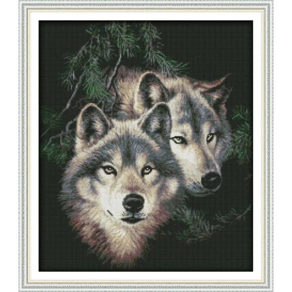 Two wolves (2)