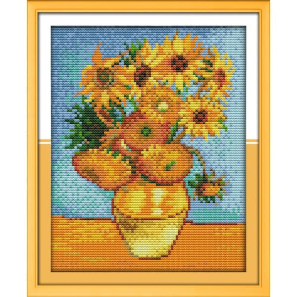Van Gogh’s Sunflower painting