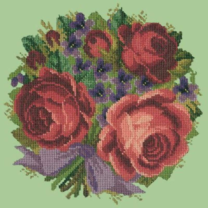 Violets and roses - NEEDLEWORK KITS
