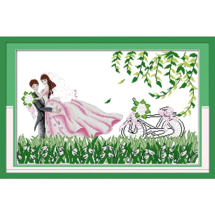 Wedding in spring