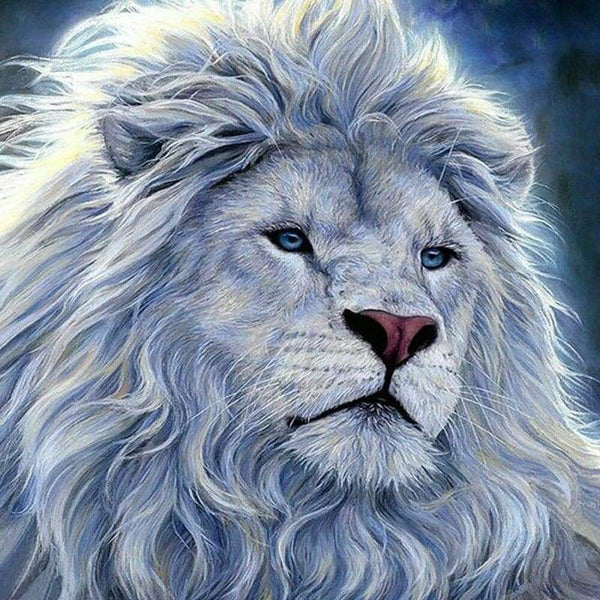 White Lion 2 - Full Drill Diamond Painting - Special Order -