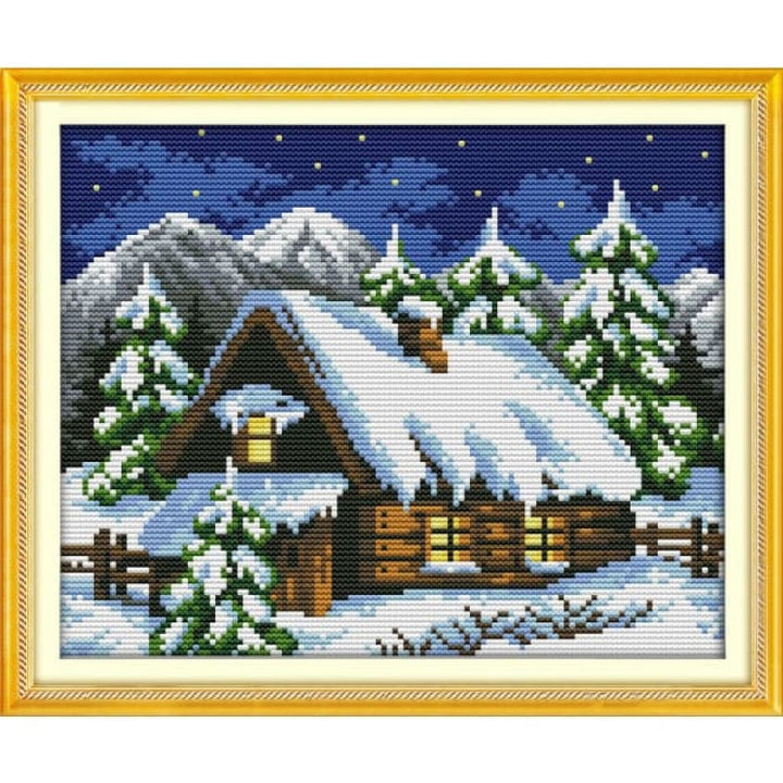 Winter fairy tale house (1)